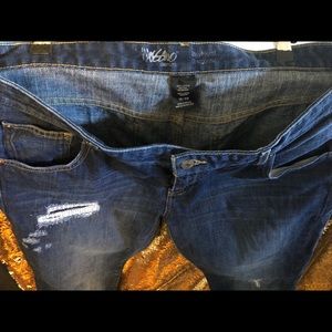 Size 16 length 33 dark denim jeans